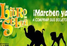 Teatro infantil: El libro de la selva. Teatro San Jerónimo Independencia. Actividades para niños. Planes para niños. Ciudad de México, DF La Magdalena Contreras